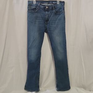 George Men's Medium Blue Bootcut Jeans